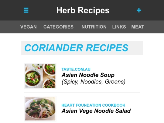 xx-herbs screenshot
