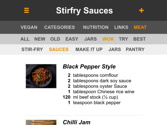 xx-stirfry-sauces screenshot