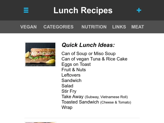 xxx-lunches screenshot