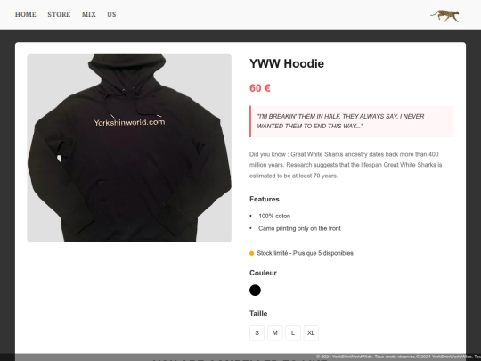 hoodie screenshot