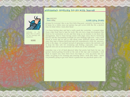 blog screenshot