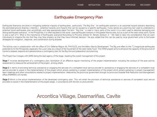 MITIGATION screenshot