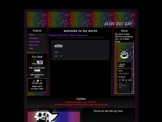 blog screenshot