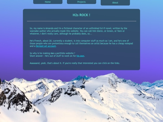 About screenshot