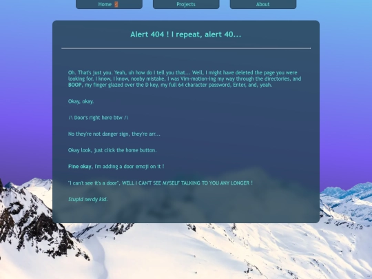 not_found screenshot
