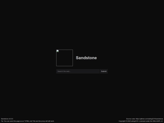 home screenshot