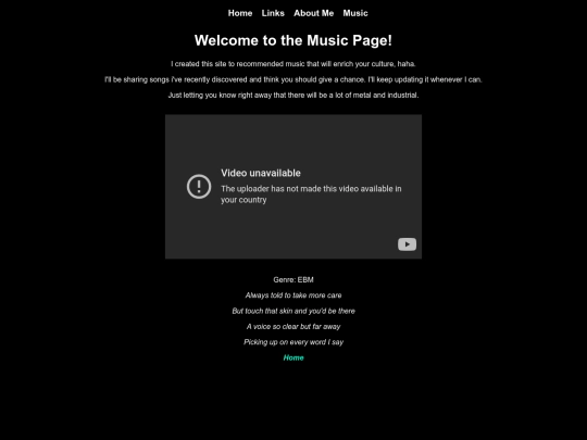 music screenshot