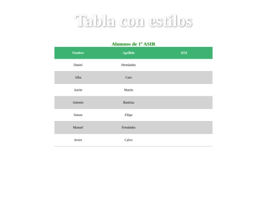 tabla screenshot