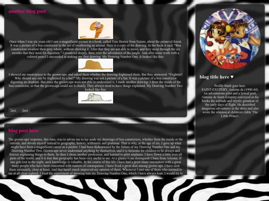 bloggy screenshot
