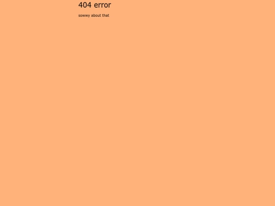 not_found screenshot