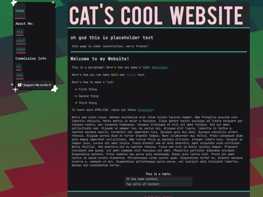 home screenshot