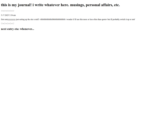journal screenshot