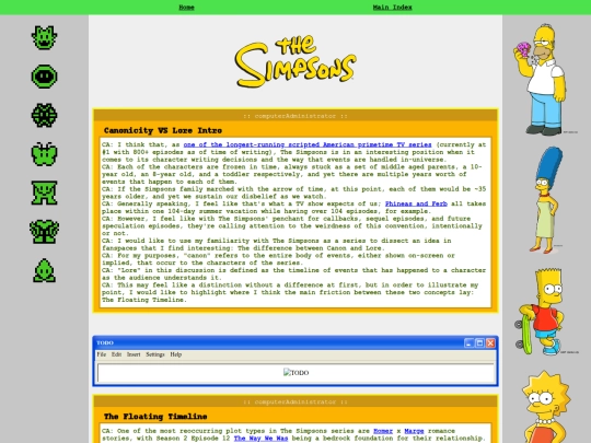 main/simpsons/canonicity screenshot