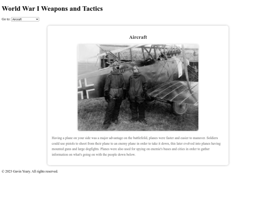 aircraft screenshot
