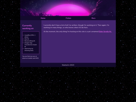 fiction screenshot