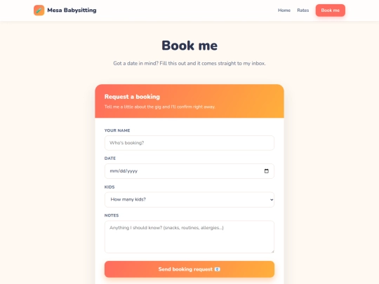 contact screenshot