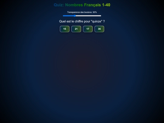 Quiz screenshot