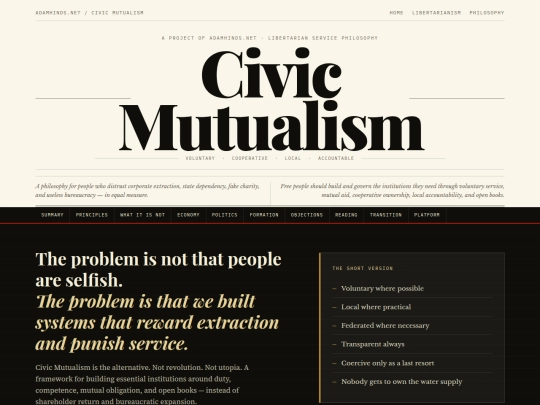 civicmutualism screenshot