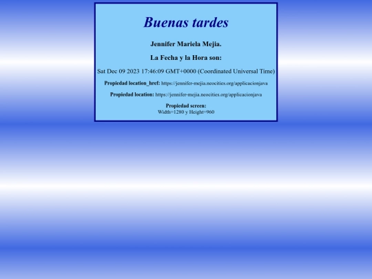 applicacionjava screenshot