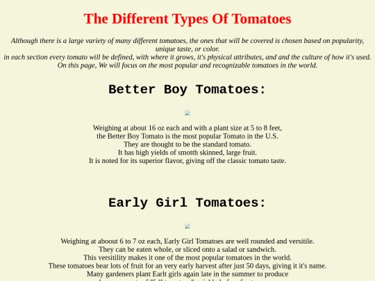 TomatoPage1 screenshot
