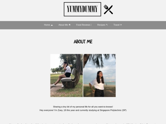 aboutme screenshot