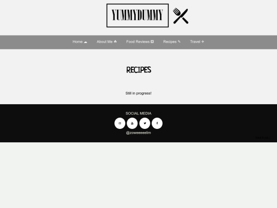 recipes screenshot