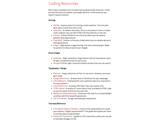 tuts/resources screenshot
