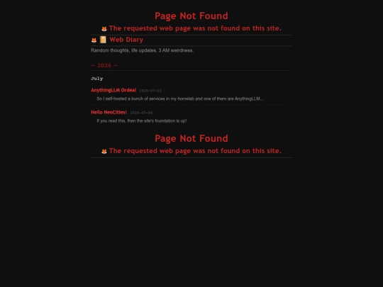 diary screenshot