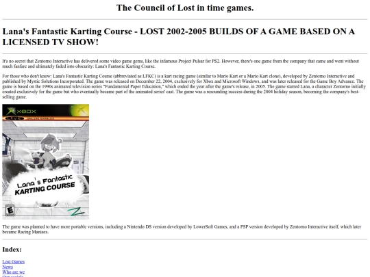 Main pages/proto_lfkc screenshot