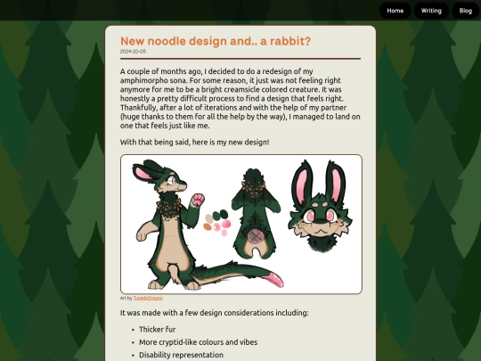 blog/newnoodle screenshot