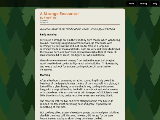 writing/strangeencounter screenshot