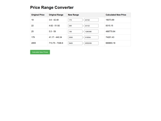prices6 screenshot