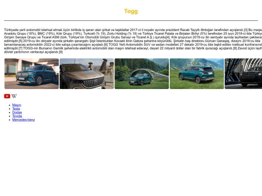 togg screenshot