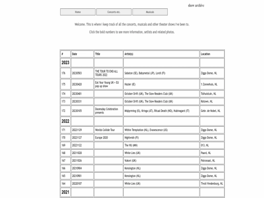 index screenshot