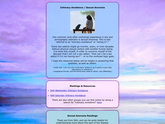 pages/Anorexia screenshot