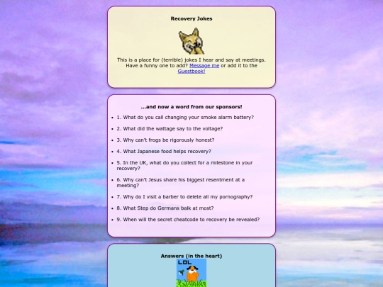 pages/Jokes screenshot