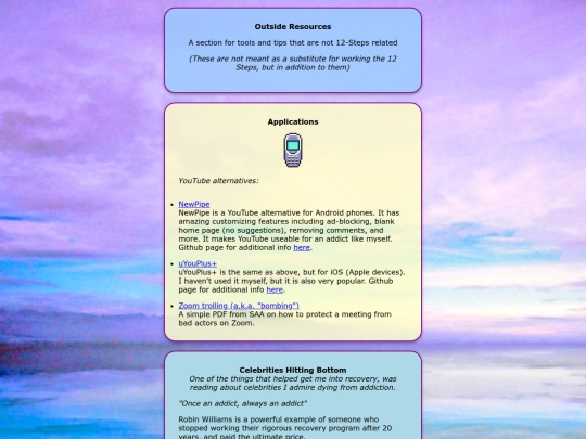 pages/Outside_Resources screenshot