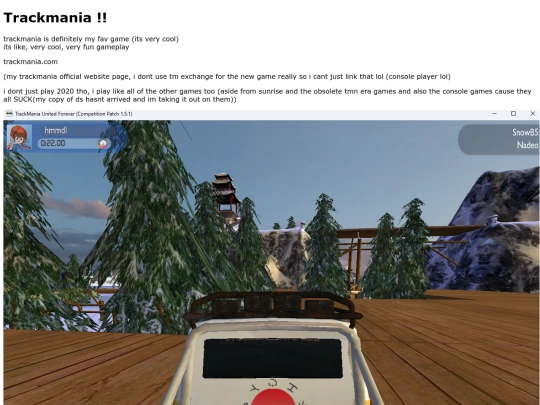 trackmania screenshot