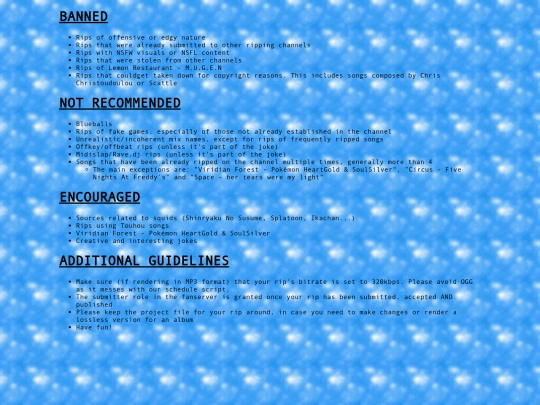 sites/guidelines screenshot