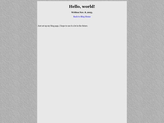 blog/article/2023/helloWorld-nov8 screenshot
