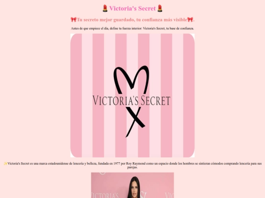 victoriassecret screenshot