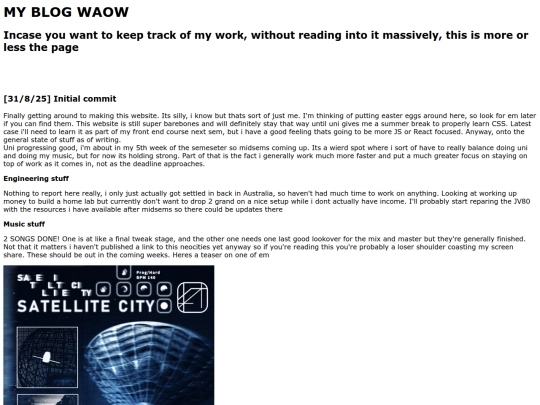 blog screenshot