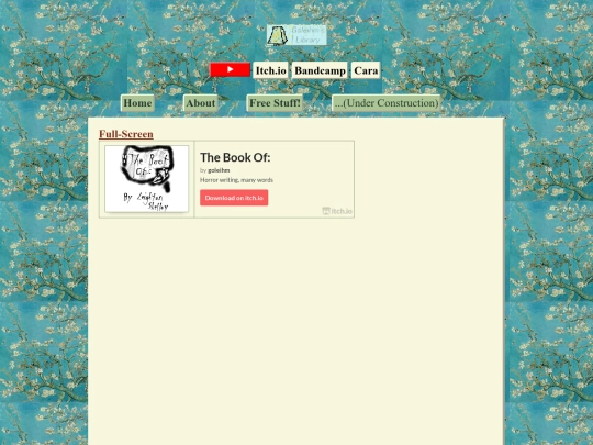 BookshelfPages/TheBookOf screenshot