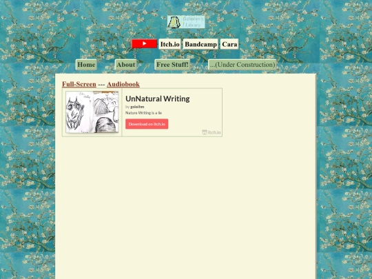 BookshelfPages/UnNaturalWriting(Book 1) screenshot