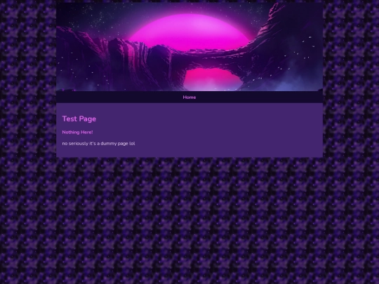test screenshot