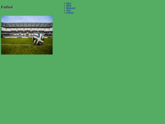 deportes/futbol screenshot