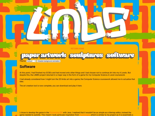 limbs/software screenshot