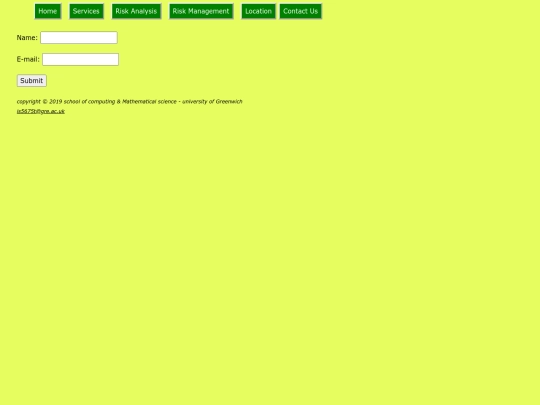 Contact Us screenshot
