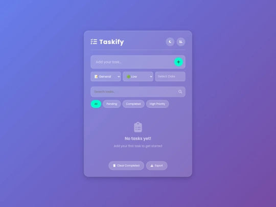 TASKIFY screenshot