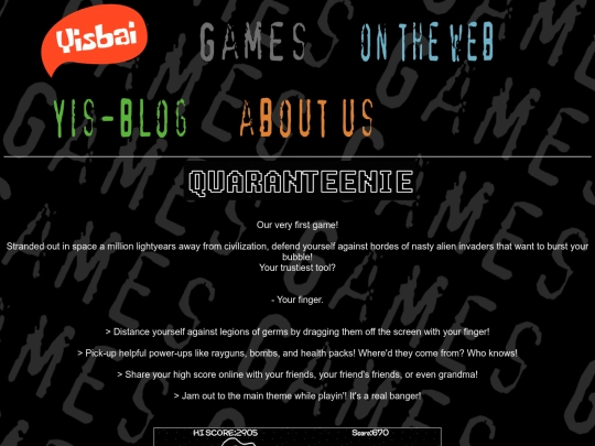quaranteenie screenshot